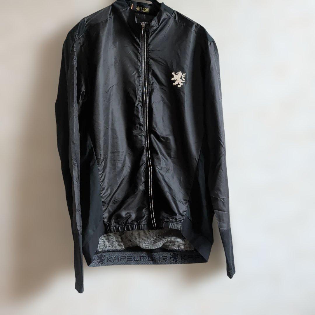 新品未使用　Kapelmuur サイクルレインウェア　Lサイズ　　ブラック