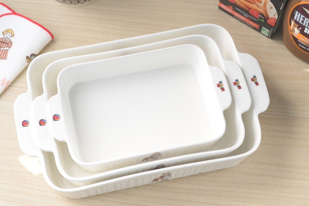 マニープチメゾン　グランキュイジーヌ　グラタン皿　レクタングルM 日本　新品