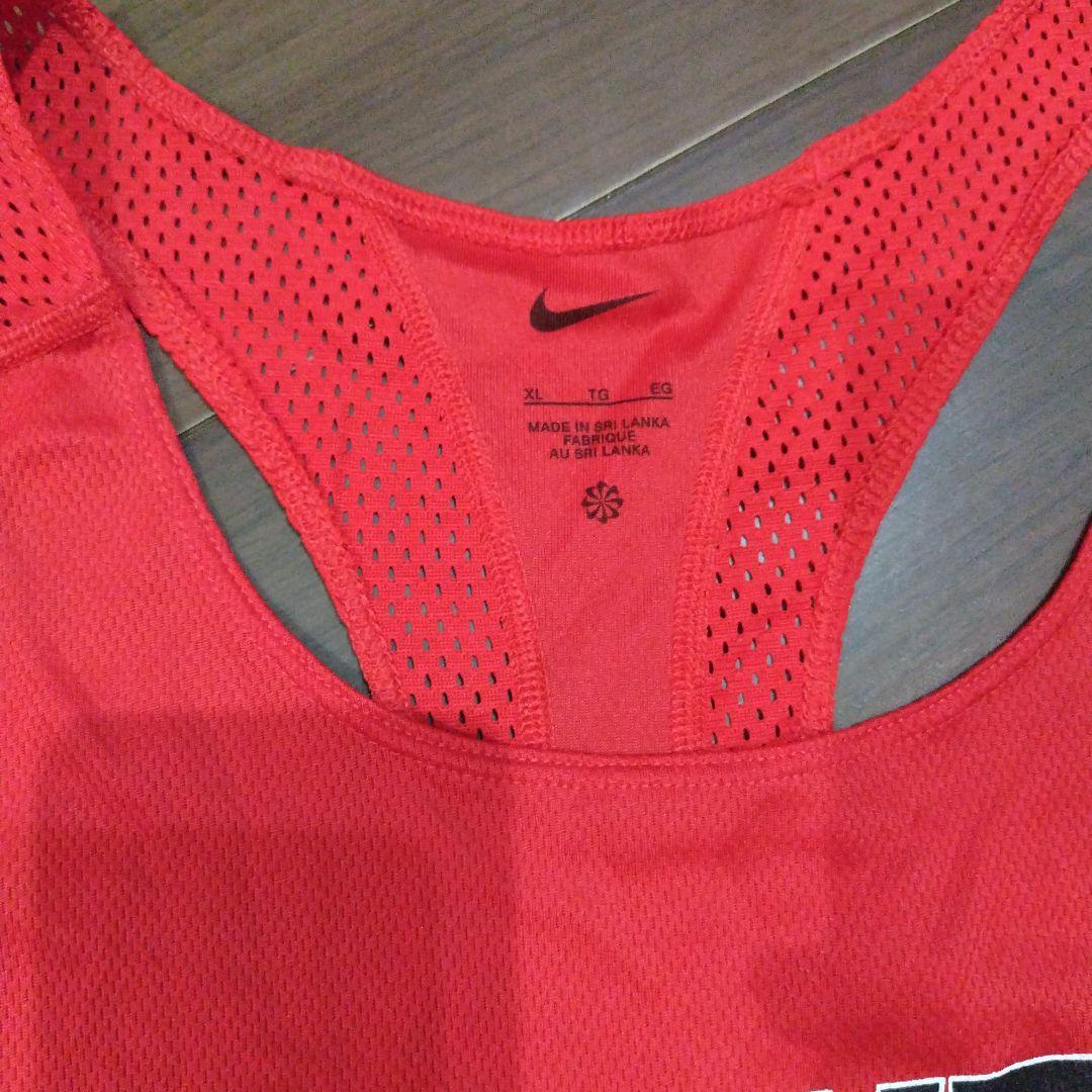 US製 Nike POWER メッシュレディースタンクトップ Lサイズ