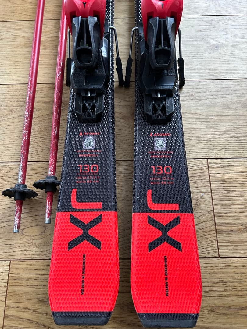Atomic JX 130 スキーストックセット