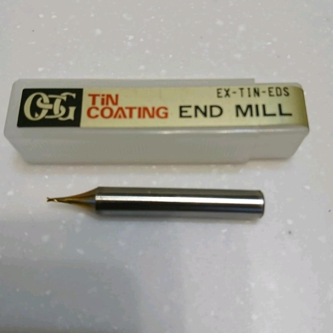 OSG EX-TIN-EDS ф １(２枚刃) ５ 本 エンドミル