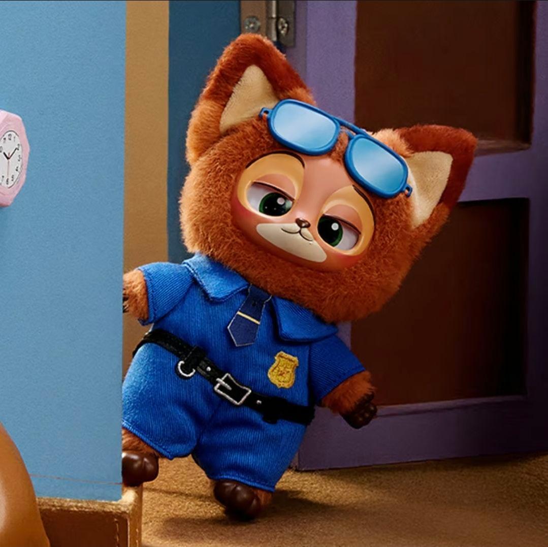 【新品正規品】MINISO ZOOTOPIA 警官ニック 警官ジュディ