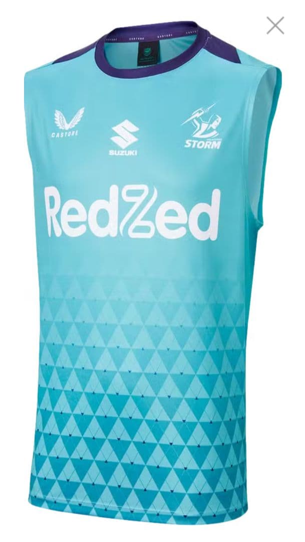 【海外Mサイズ】NRL メルボルン・ストーム トレーニングタンクトップ