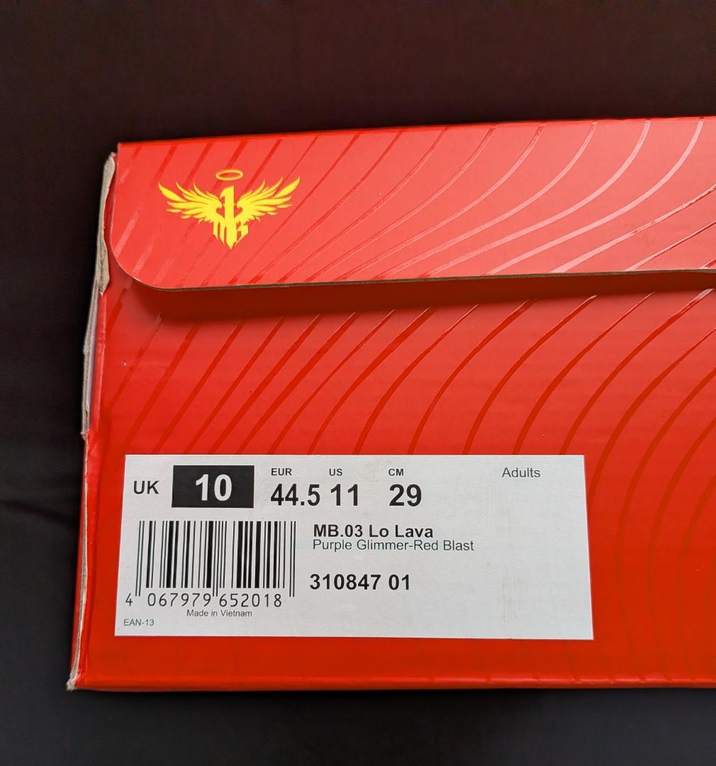 シューズ(男性用) PUMA MB.03 Low 29cm