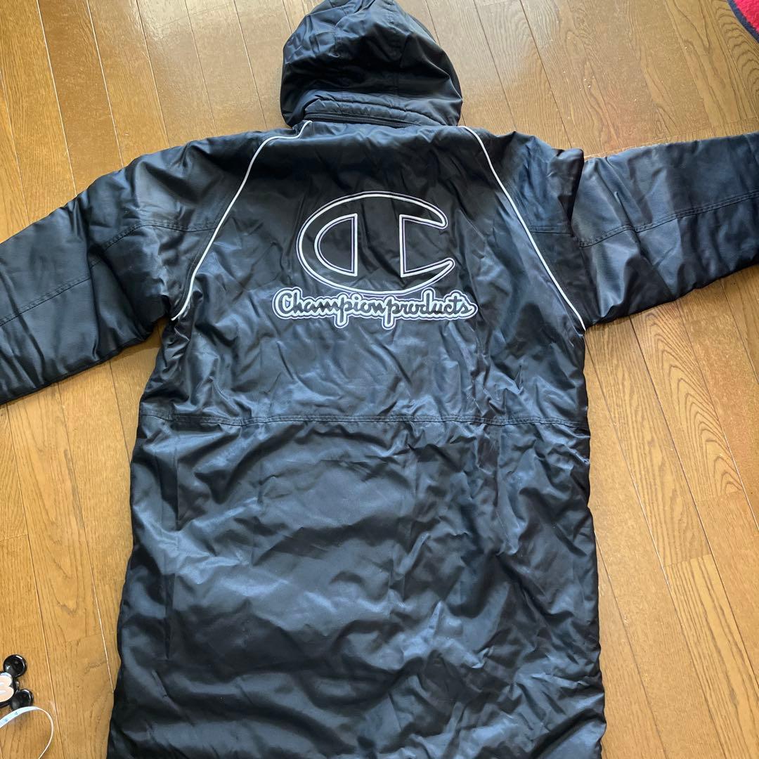 champion ハーフベンチコート　未使用　黒　メンズM