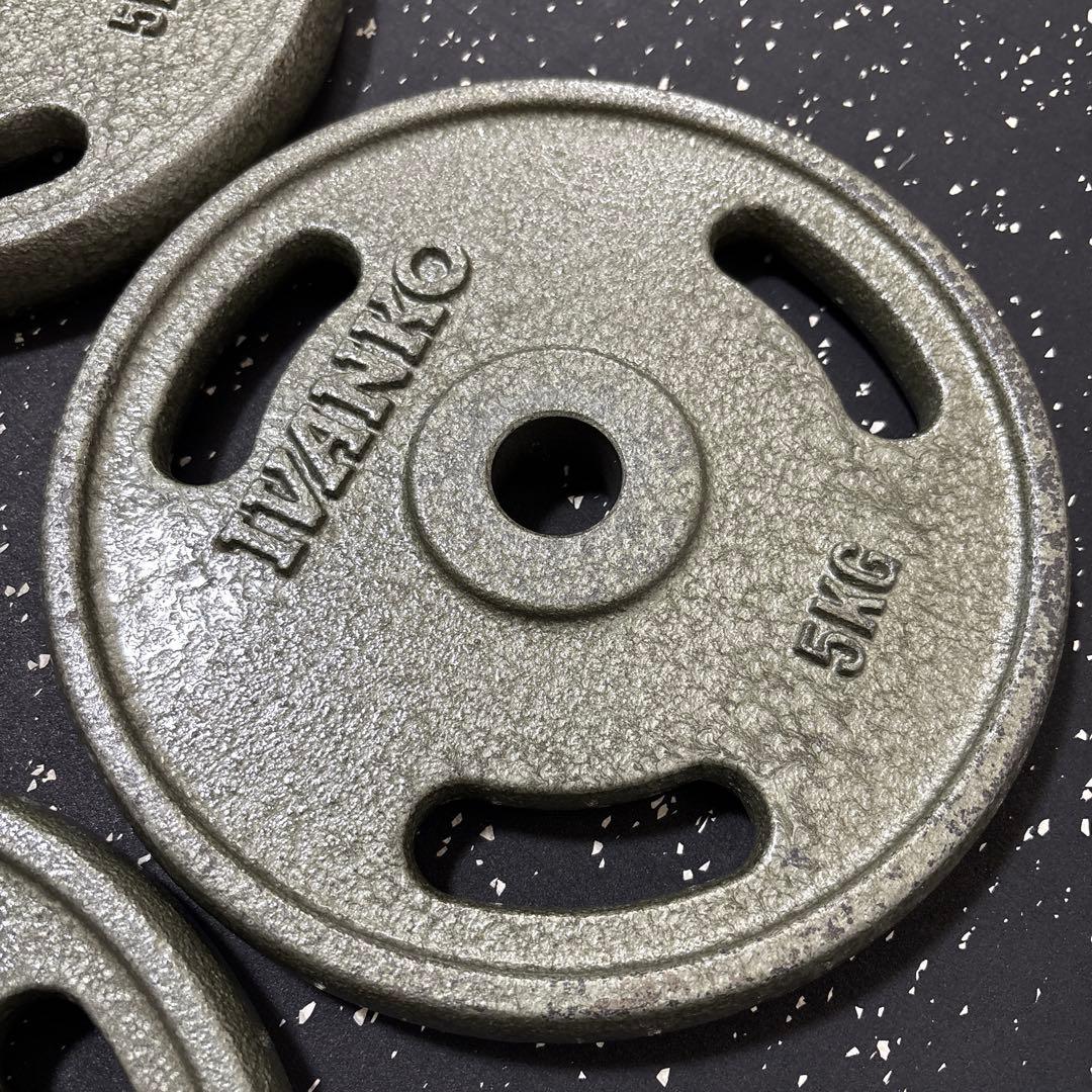 IVANKO ペイントEZグリッププレート 5kg 4枚セットΦ28mm ④
