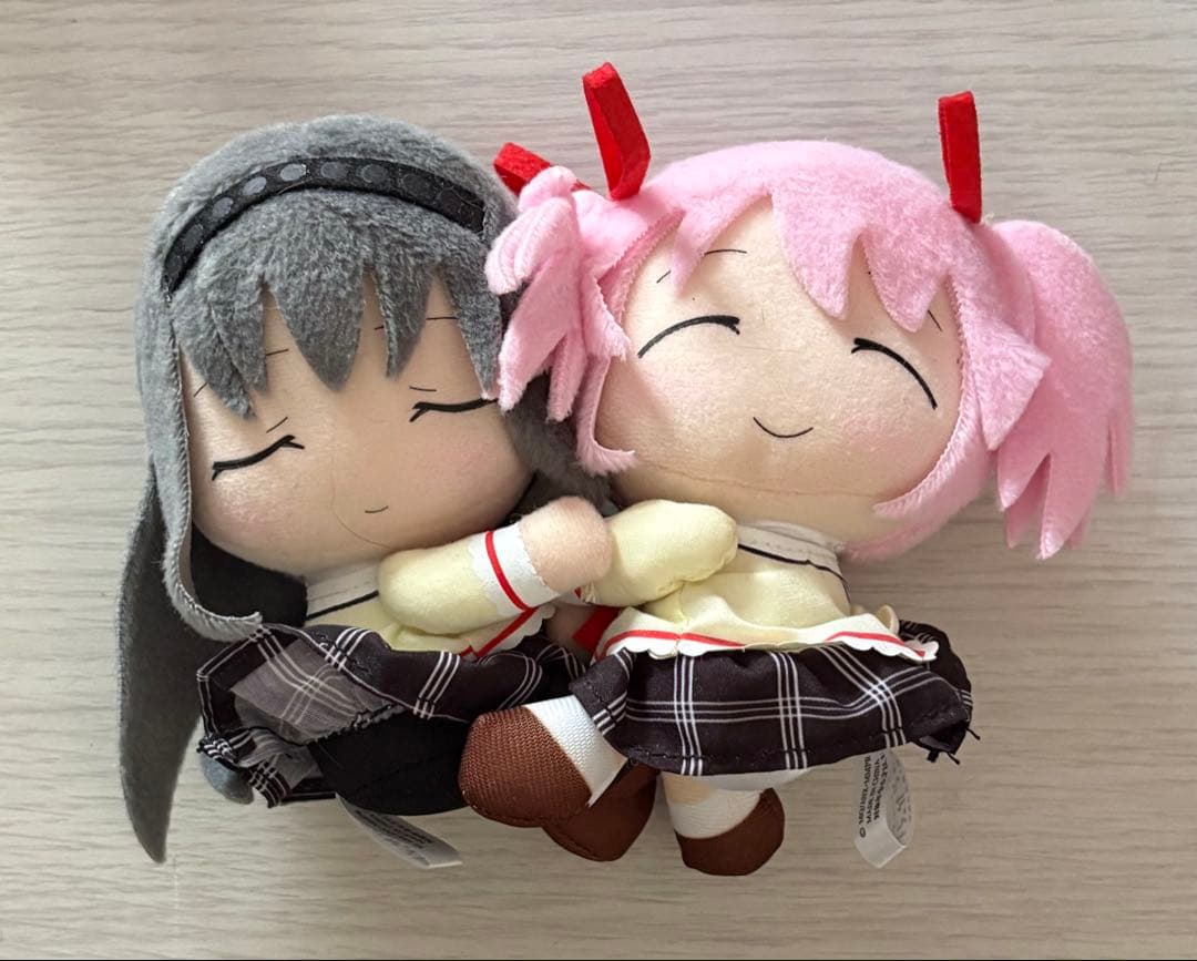 魔法少女まどか★マギカ まどマギ ハグぐるみ 暁美ほむら 鹿目まどか ローソン