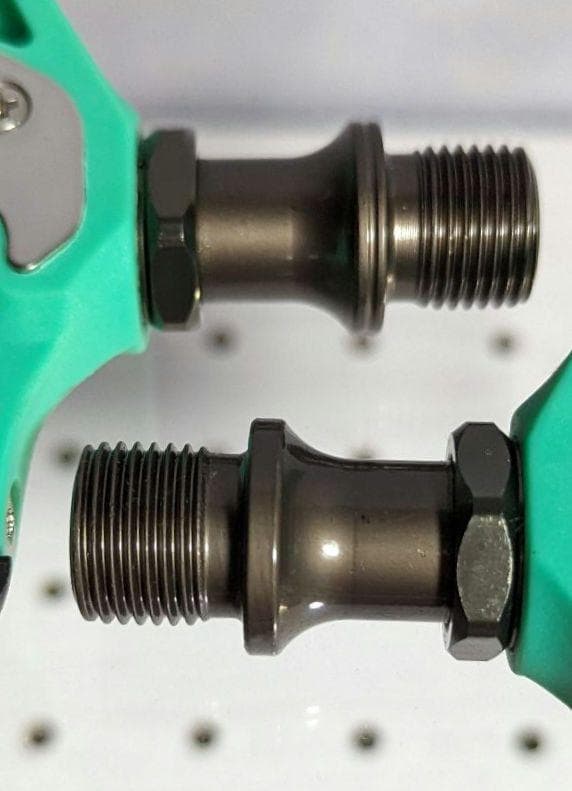 racework spd-sl ビンディングペダル　グリーン(チェレステ)　ペア