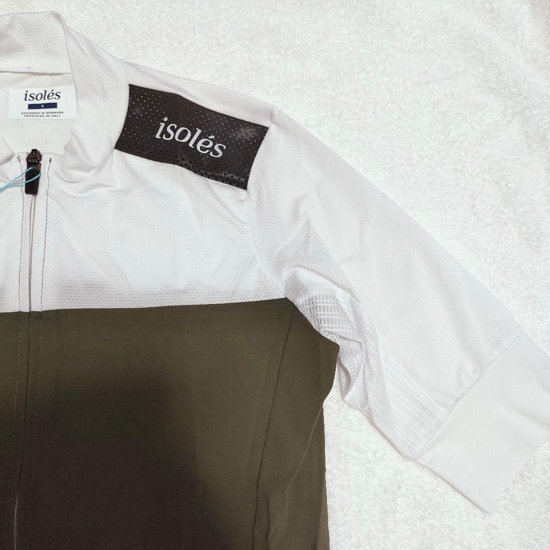 【新品】isoles/イゾレス/半袖ジャージ/Ssize