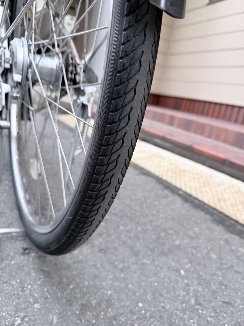 大阪府　ヤマハ　電動アシスト自転車 シティタイプ アルミフレーム