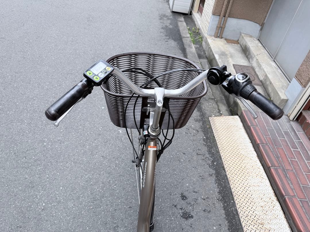 大阪府　ヤマハ　電動アシスト自転車 シティタイプ アルミフレーム