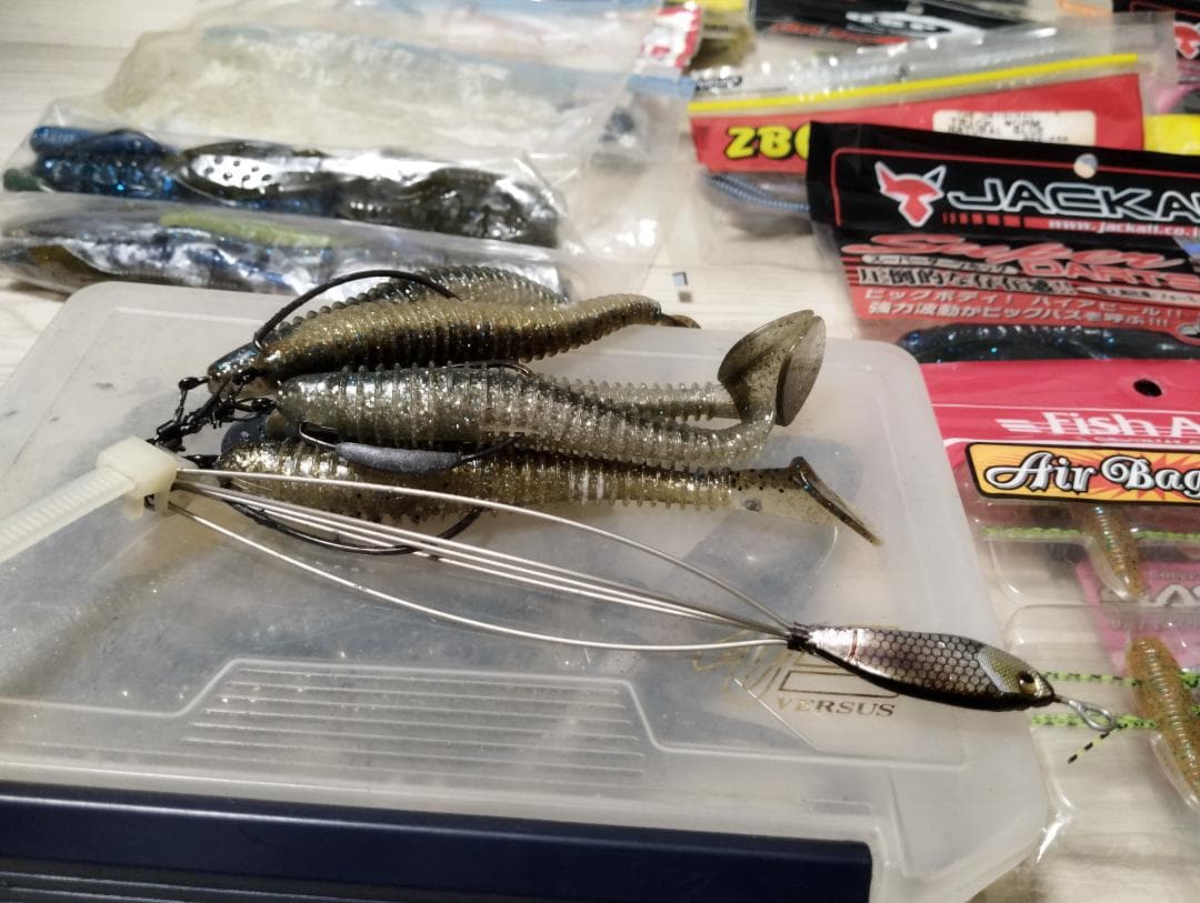 バス釣りルアーセット133個＋ワーム