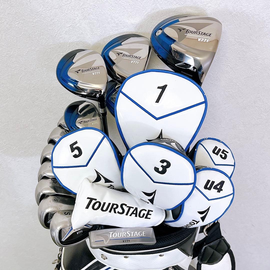TOUR STAGE V771 / ツアーステージ　メンズゴルフクラブセット　R