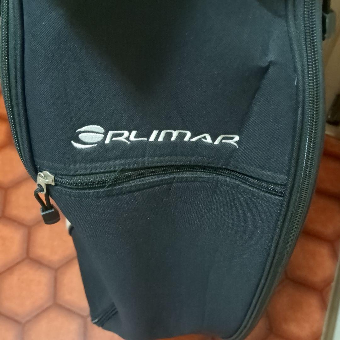 ORLIMAR キャディバッグ 黒/金/白