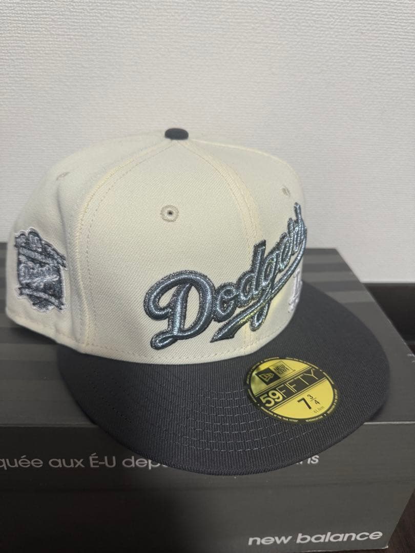 ドジャース　newera 7 3/4