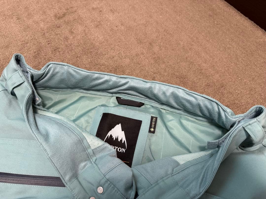 Burton スノーボードパンツ ウェア GORE-TEX Lサイズ　水色