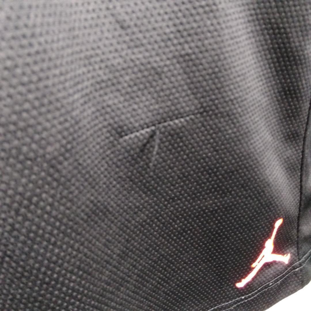 AIR JORDAN ブラック メッシュパンツ ハーフパンツ　ジョーダン