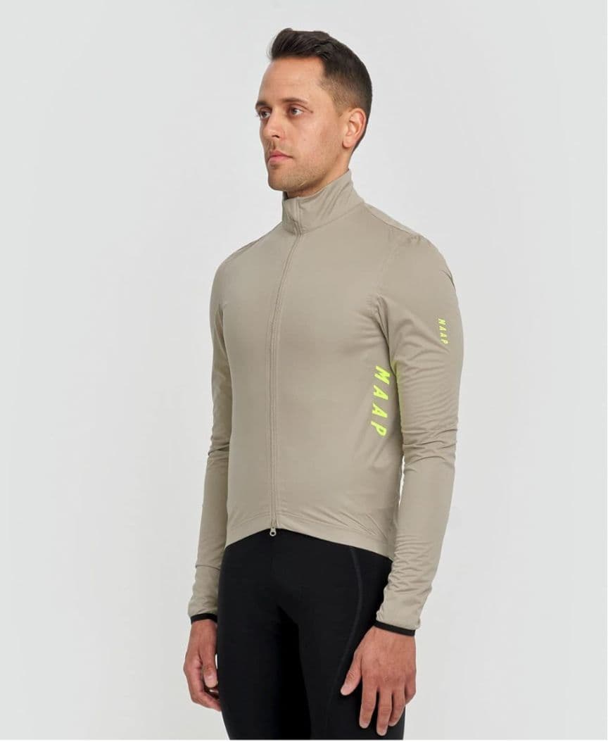  Men's Unite Team Rain Jacket L　ベージュ