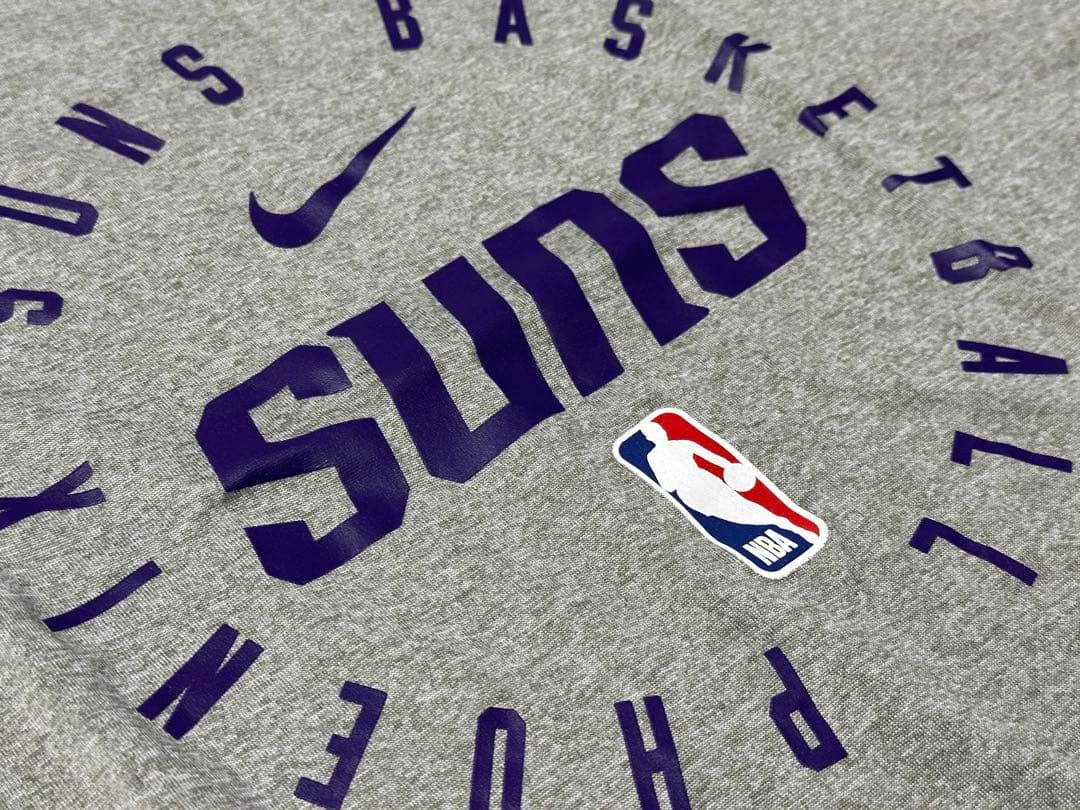 ナイキSunsサンズNBA25シーズン選手支給品プラクティスノースリーブMサイズ