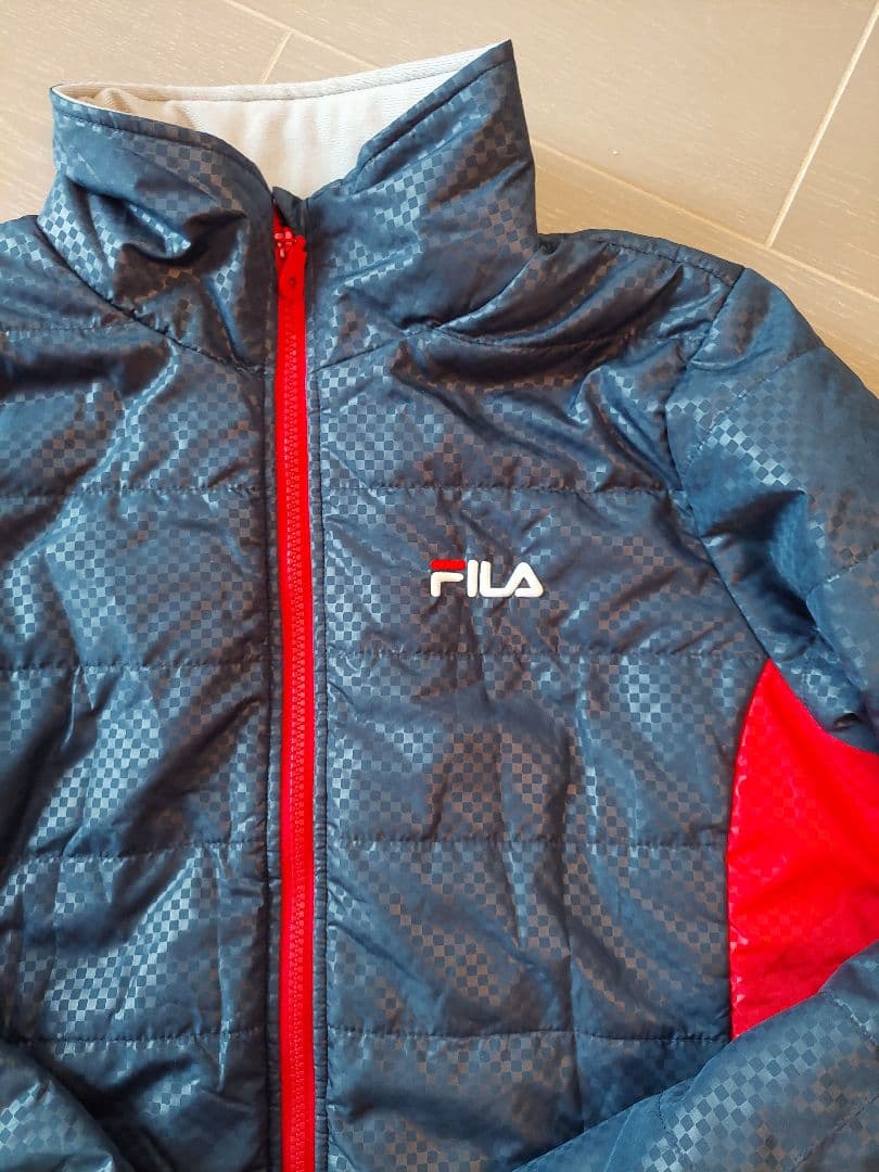FILA GOLF メンズジャケット L ネイビー/レッド