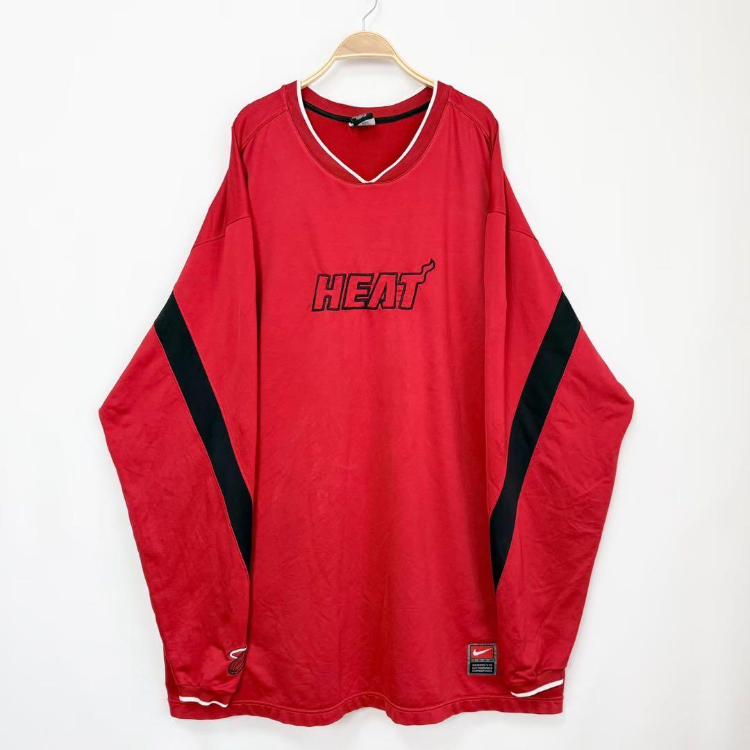 NIKE NBA Miami Heat マイアミヒート 長袖プルオーバー S57