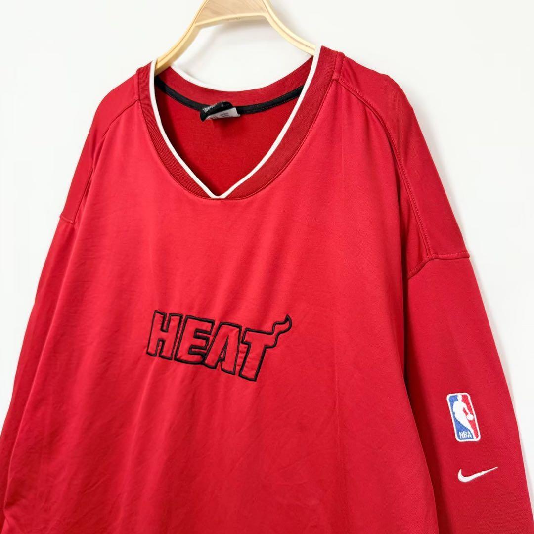 NIKE NBA Miami Heat マイアミヒート 長袖プルオーバー S57
