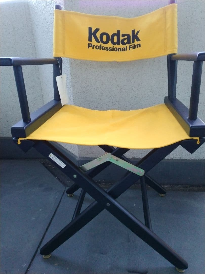 【Kodak】コダックディレクターズチェア当時モノ新品未使用！希少品！入手困難！