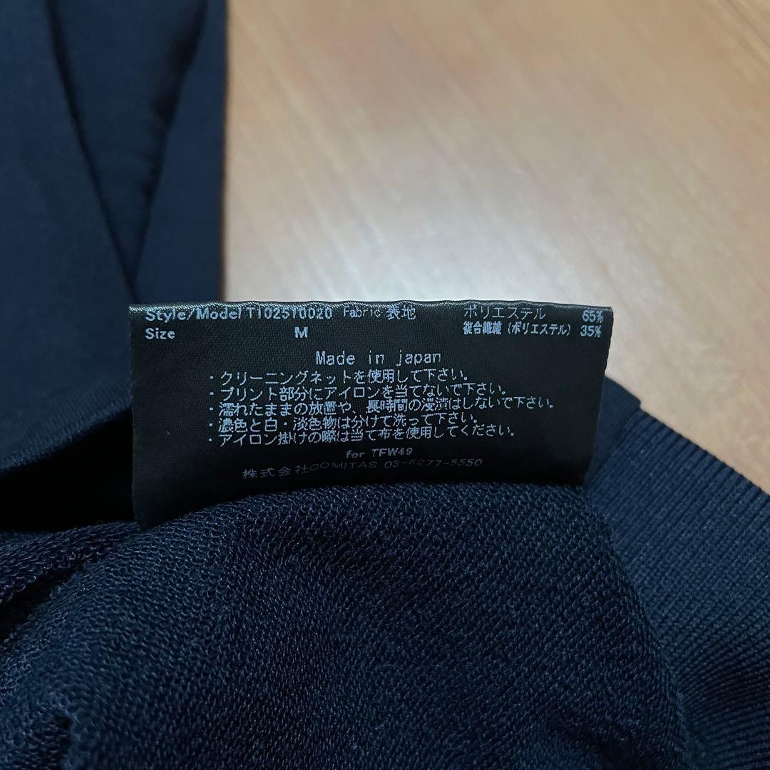 TFW49 Tシャツ M ネイビー　スウェット　ゴルフ　junhashimoto