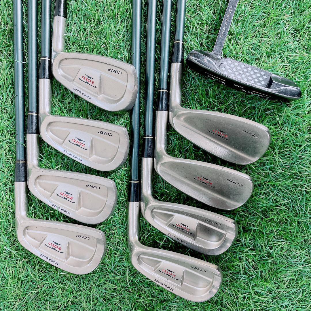 即コースデビュー！ ミズノ入り メンズゴルフ フルセット 12本 L2806