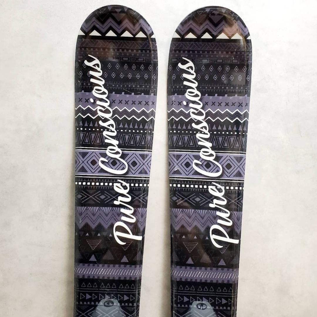 PURE CONSCIOUS ショートスキー ミッドスキー 125cm スキー板