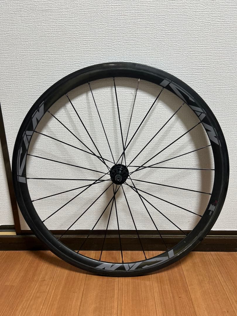 ICAN 「38Cカーボンホイール」　中古　クリアハゲあり
