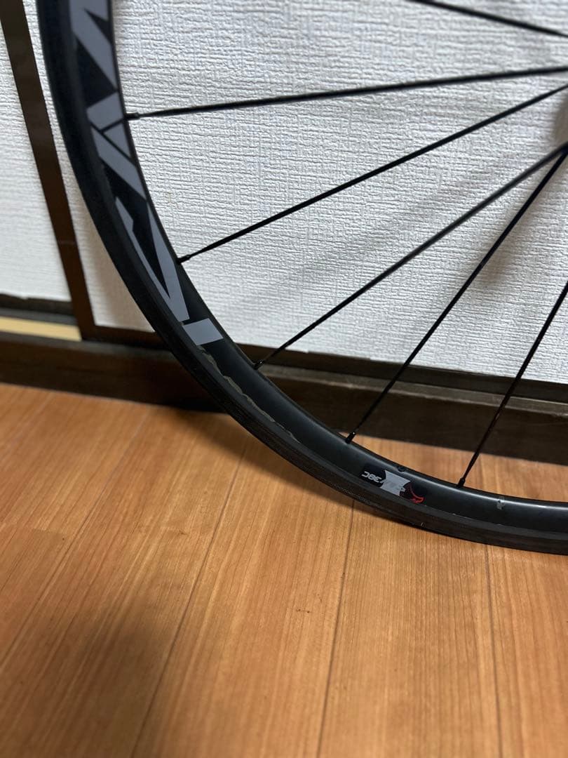 ICAN 「38Cカーボンホイール」　中古　クリアハゲあり