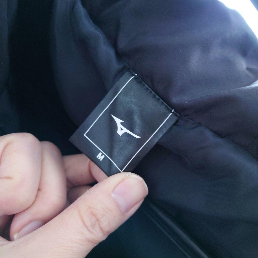MIZUNO//ベンチコートМサイズ 中綿 ダウン ロング 黒