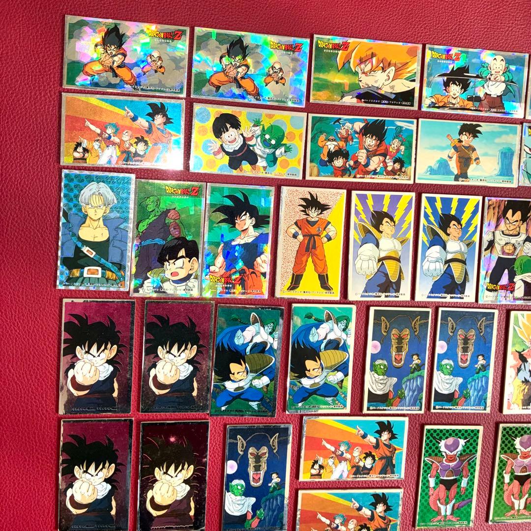 ドラゴンボール　角メンコ　キラ　扇プリズム　カード　角面子