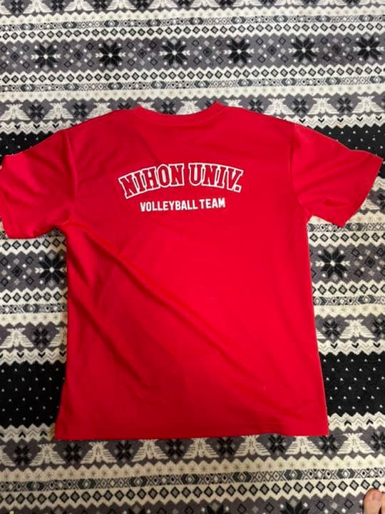 バレー 日本大学 Tシャツ 練習着 日大
