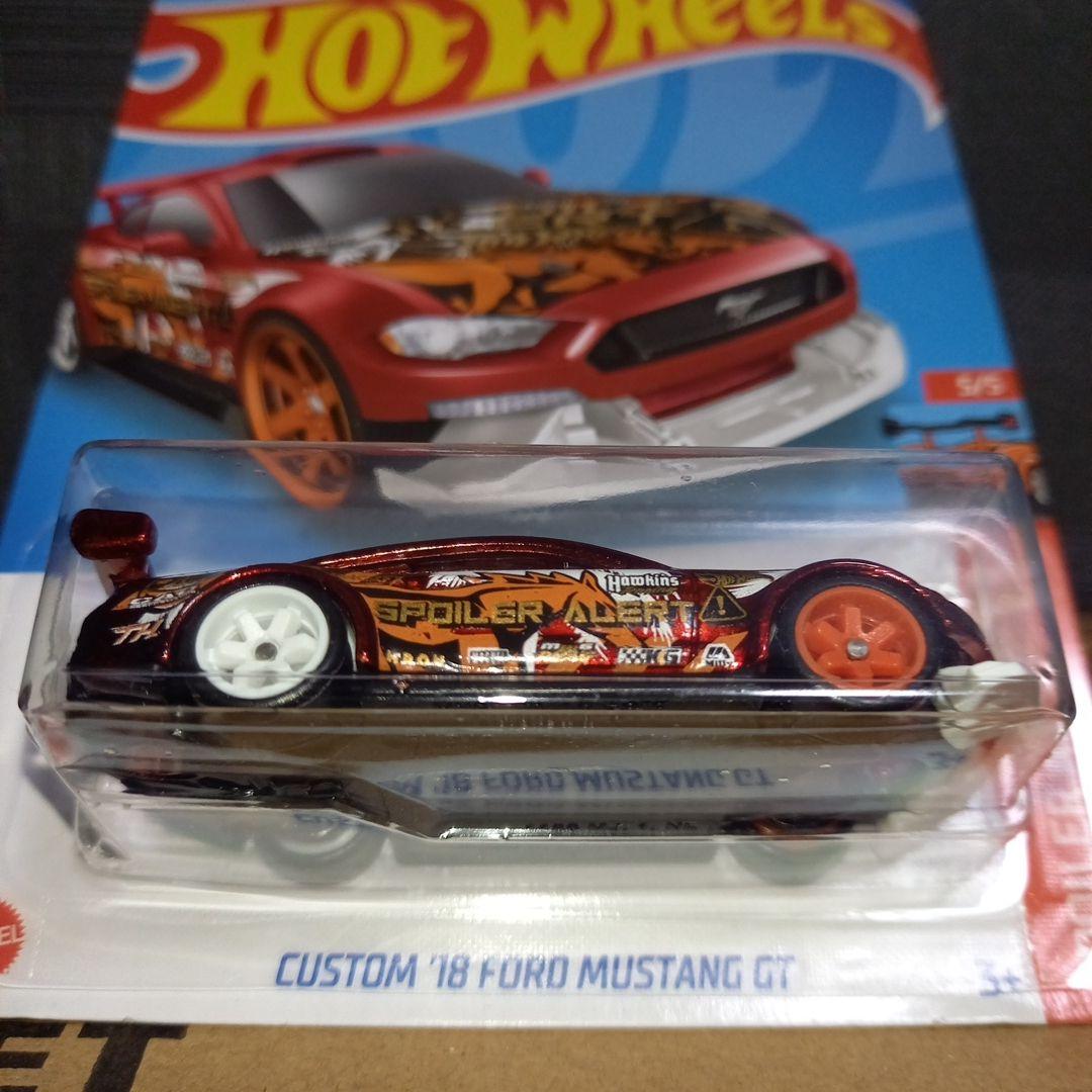②HotWheels CUSTOM '18FORDMUSTANG GTマスタング