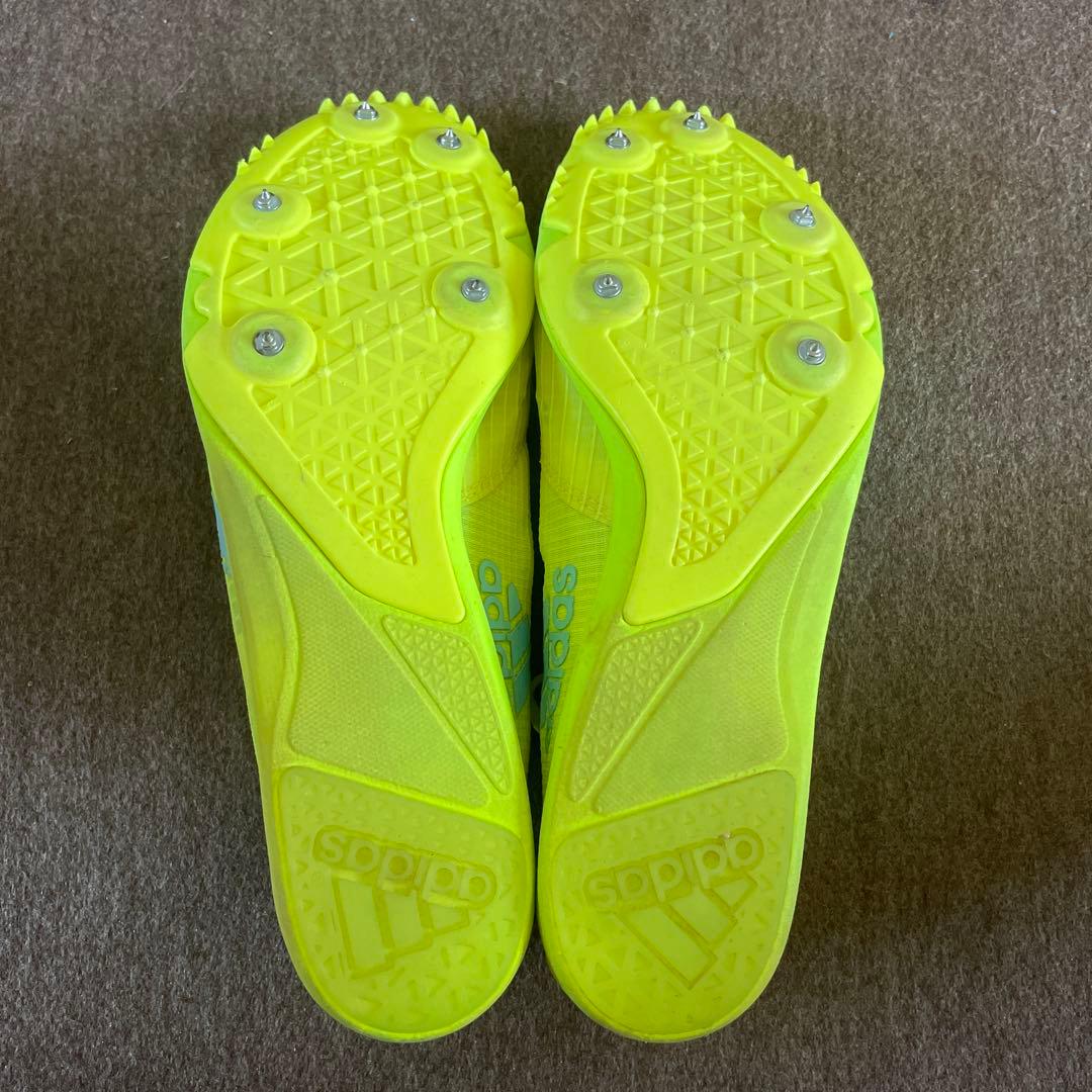 陸上スパイク adidas 25cm ディスタンススター