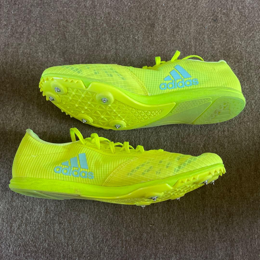 陸上スパイク adidas 25cm ディスタンススター