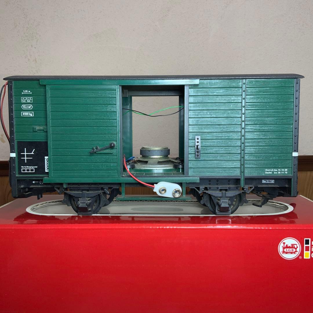 LGB LEHMANN レーマン サウンド付き 貨車 4135