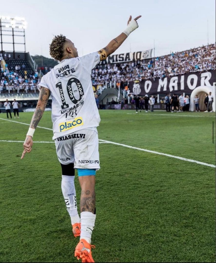 L ネイマール　サントス　25-26 ユニフォーム ブラジル代表　バルセロナ