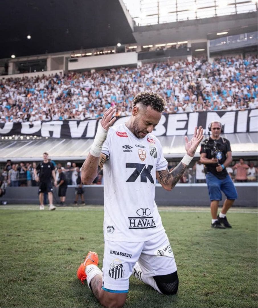 L ネイマール　サントス　25-26 ユニフォーム ブラジル代表　バルセロナ