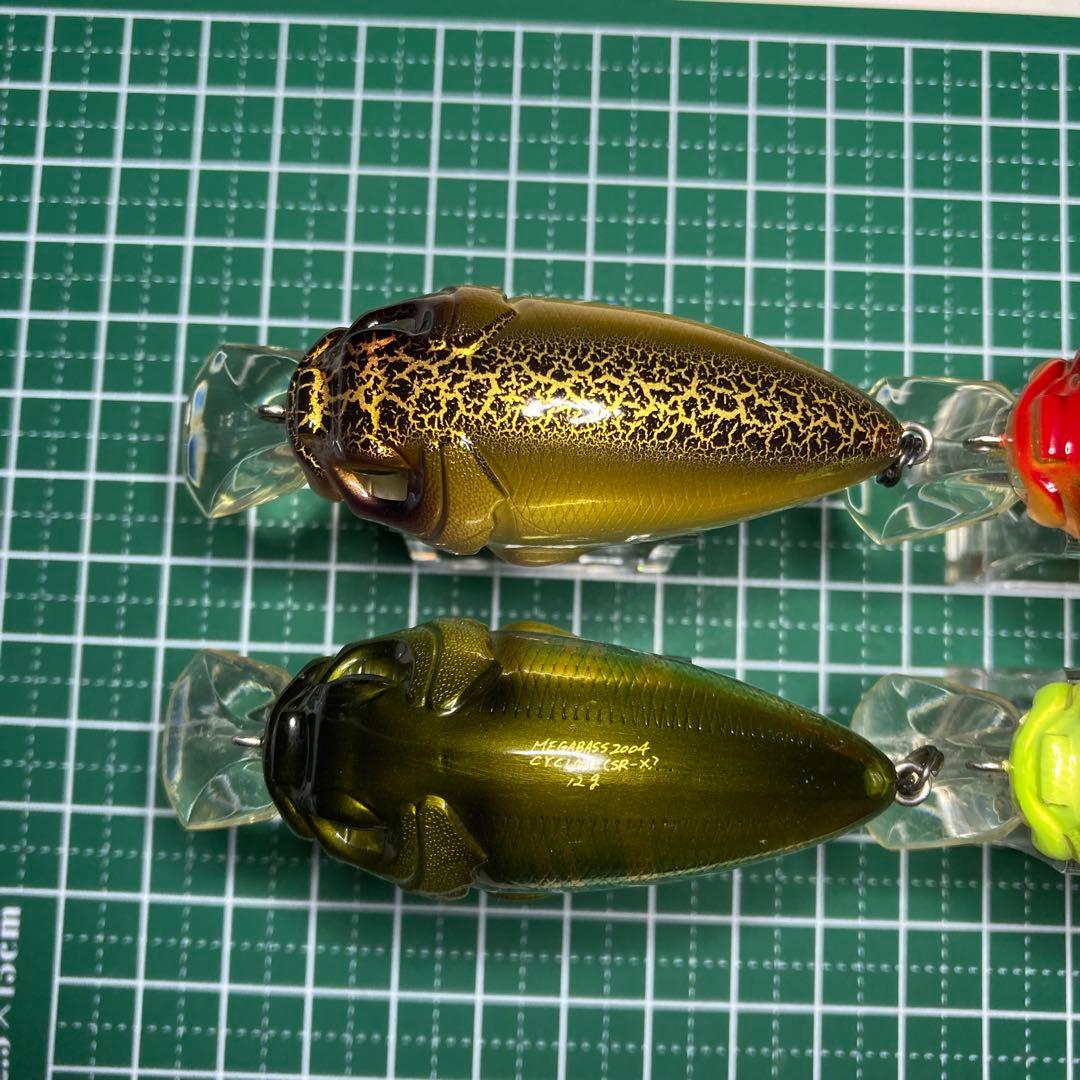 【SALE】メガバス　サイクロン　SR−X　4個セット