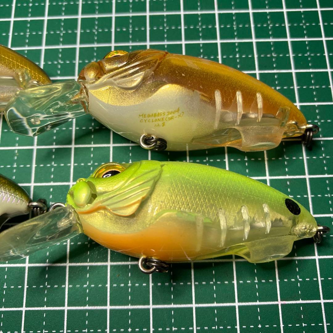 【SALE】メガバス　サイクロン　SR−X　4個セット
