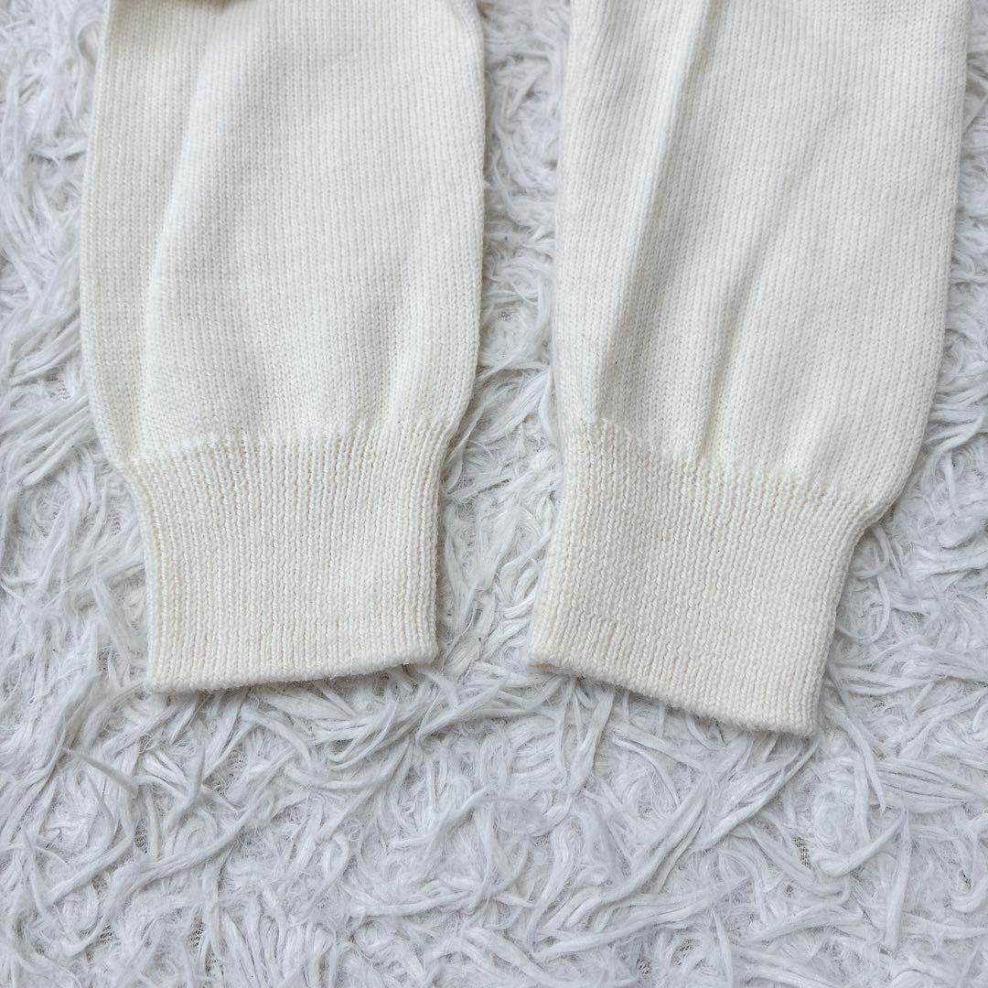 パーリーゲイツ ゴルフ ニャロメバックプリントニット ウールセーター ロゴ刺繍