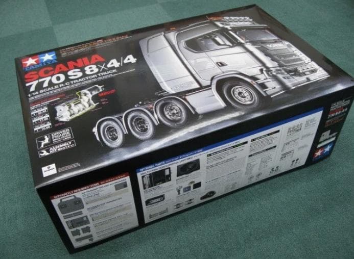 【新品・キット・未組立】TAMIYA 56371スカニア 電動RC 1/14