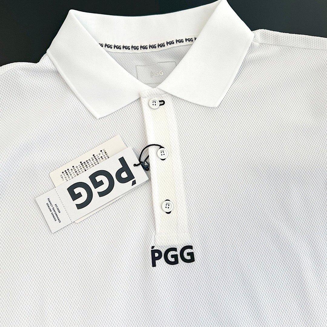 149 PGG 新品タグ付き 半袖ポロシャツ ホワイト サイズ4 M