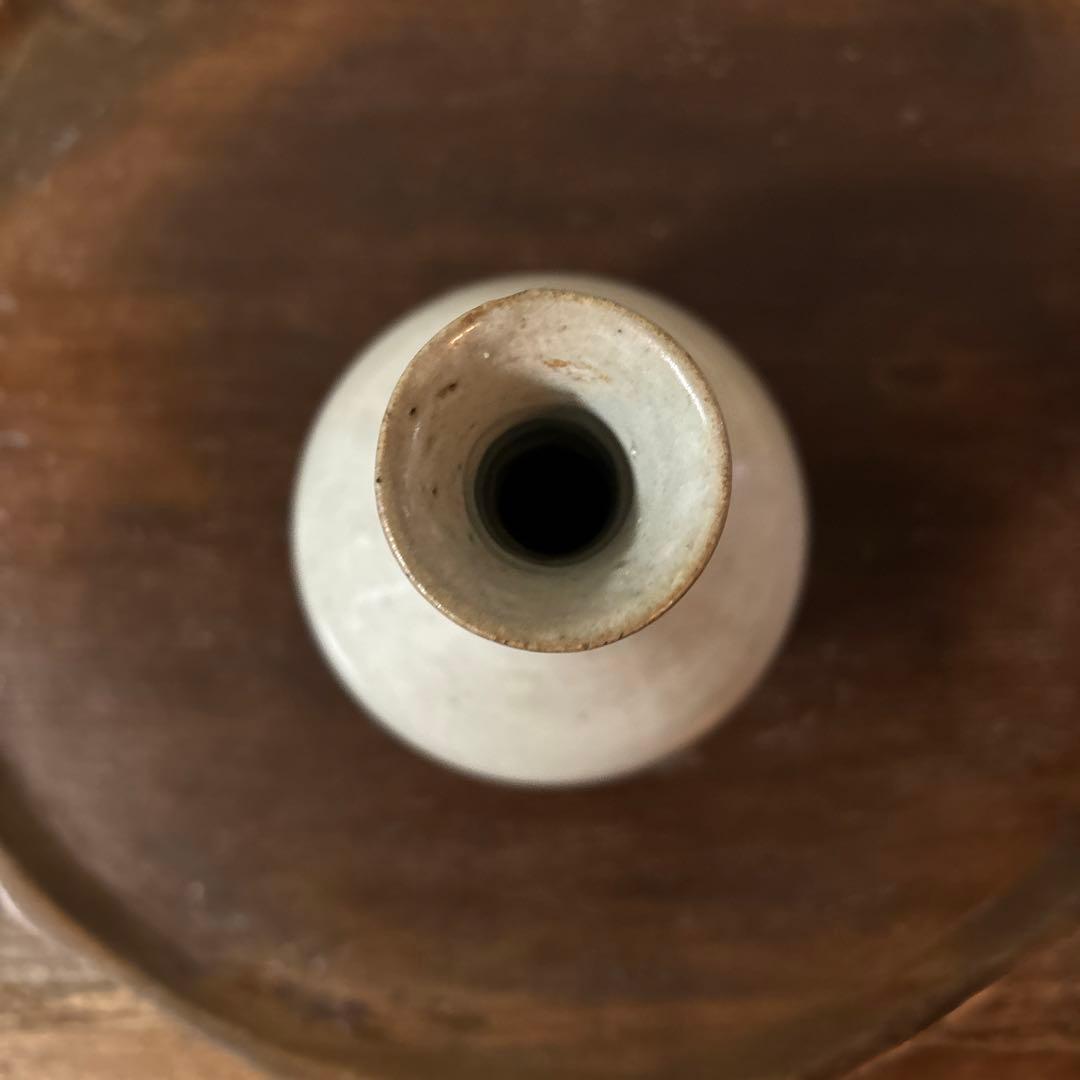 李朝白磁徳利　骨董　韓国骨董　アンティーク　古道具　白洲正子　秦秀雄　向田邦子
