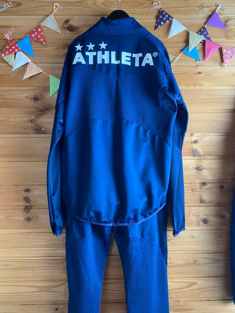 【美品】アスレタ ATHLETA トレーニング　ウォームアップ　ジャージ　Ｓ