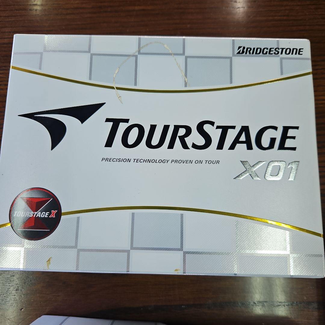 BRIDGESTONE TourStage X01 ゴルフボール 4個入り×3