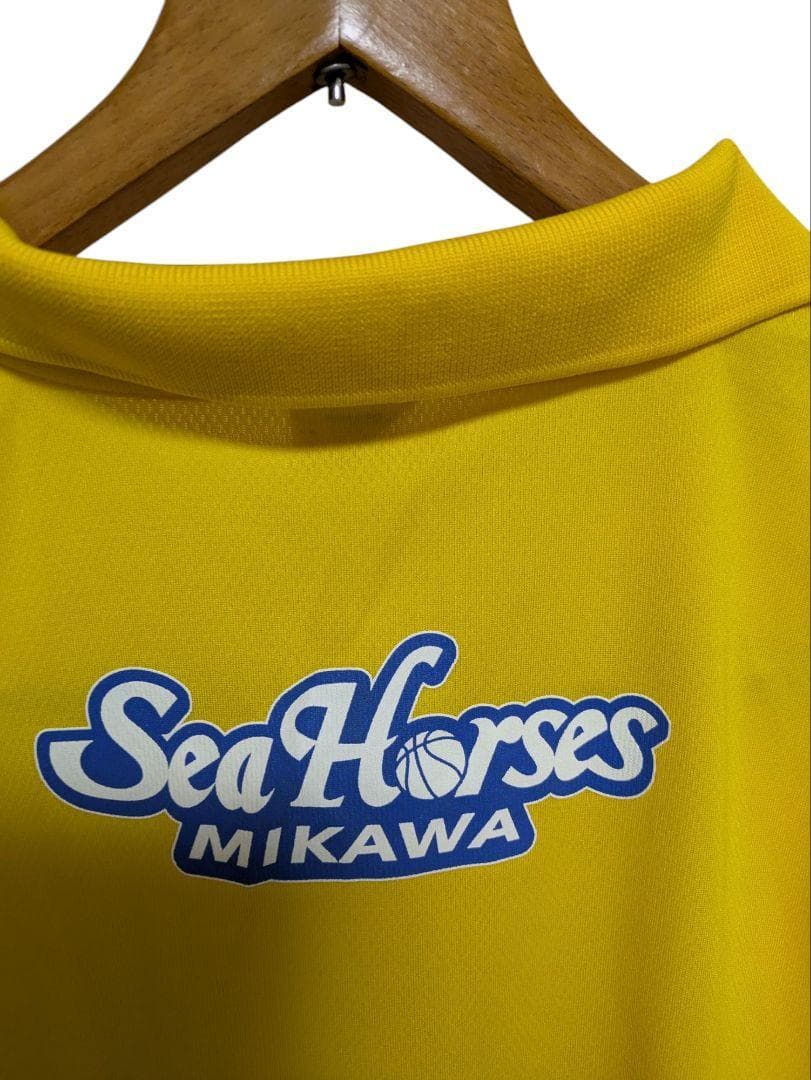 状態A+　三河シーホース Horses Mikawa STAFF ポロシャツ